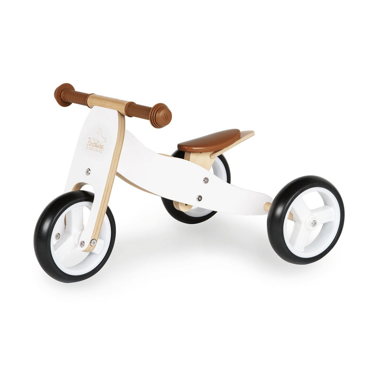 Pinolino Loopfiets Charlie | 3-in-1 fiets van hout vanaf 1,5 jaar