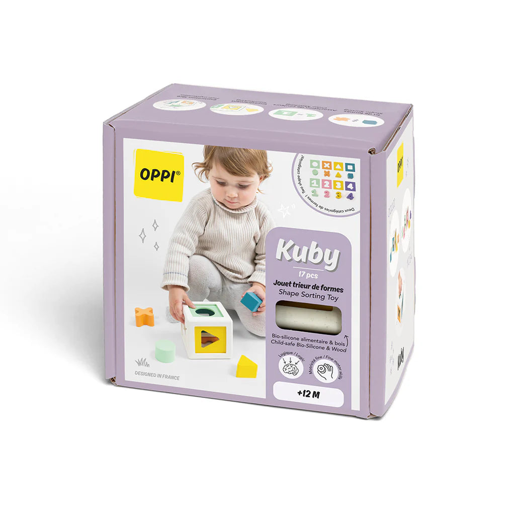 Kuby Vormenstoof | Motoriek & Logica voor 12m+ | OPPI