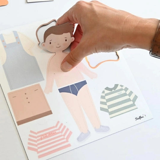 Ferflex | Magnetische figuurtjes | aankleden jongens