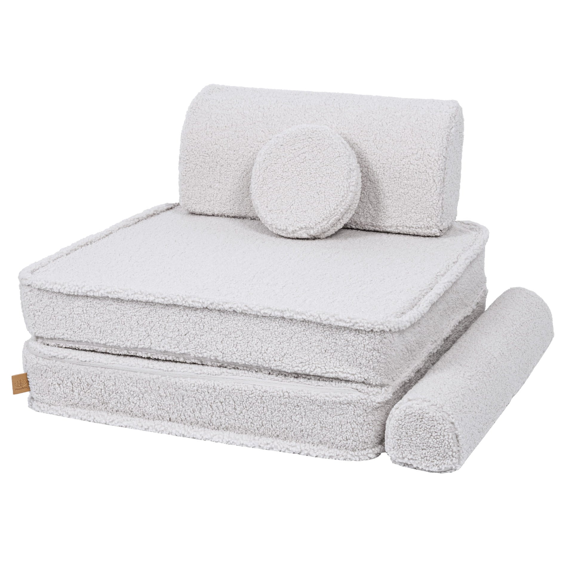 Large Modular Sofa for Kids - Premium Bearly White