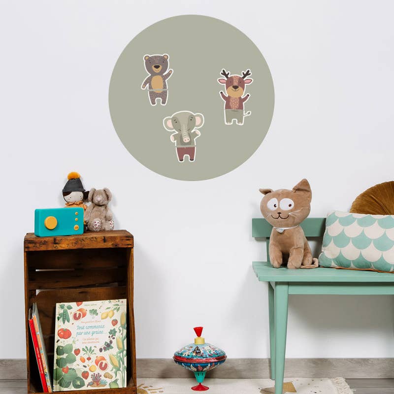 Ferflex® Rond Magnetisch Bord | Emerald Green