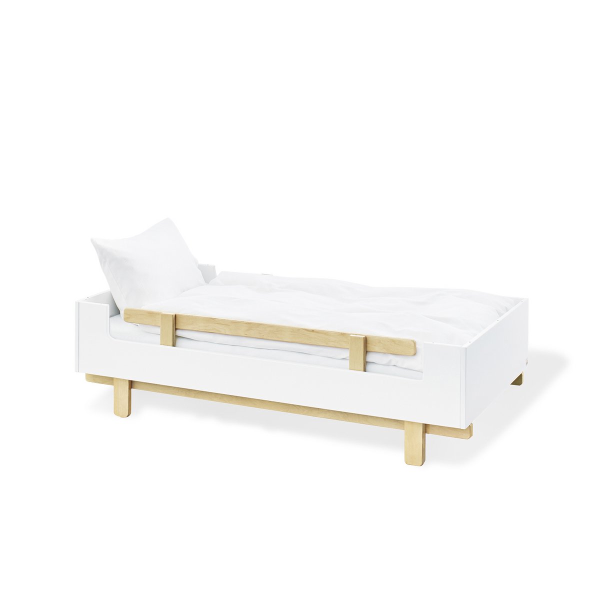 Meegroeibed Boks 140x70 | Verstelbaar & Omvormbaar Kinderbed | Pinolino