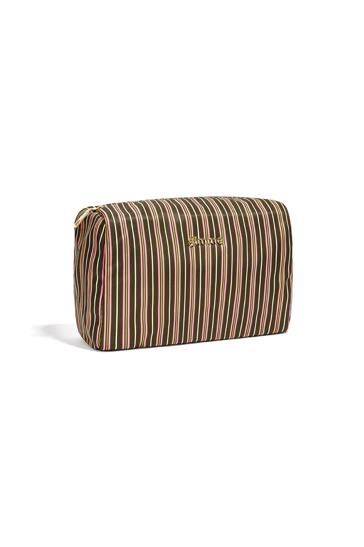 Make-up tasjes met strepen, eenvoudig, polyester, dagelijkse accessoires