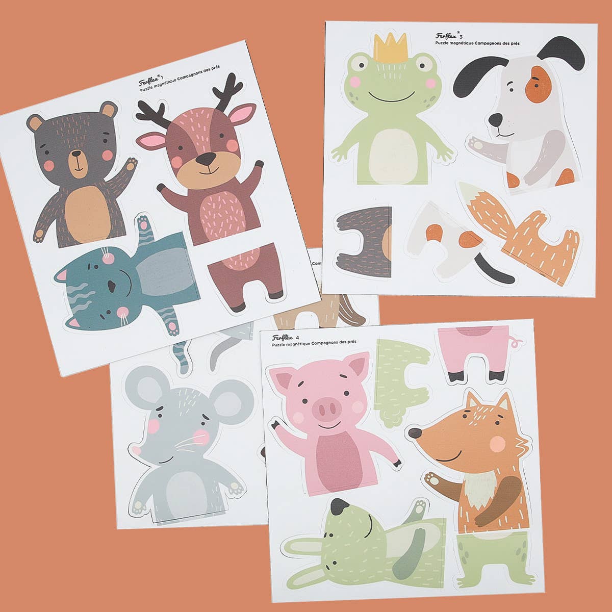 Ferflex | Magnetische dierenpuzzel