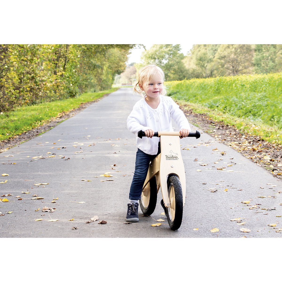 2-in-1 Houten Loopfiets & Chopper Lino | Verstelbaar & Duurzaam