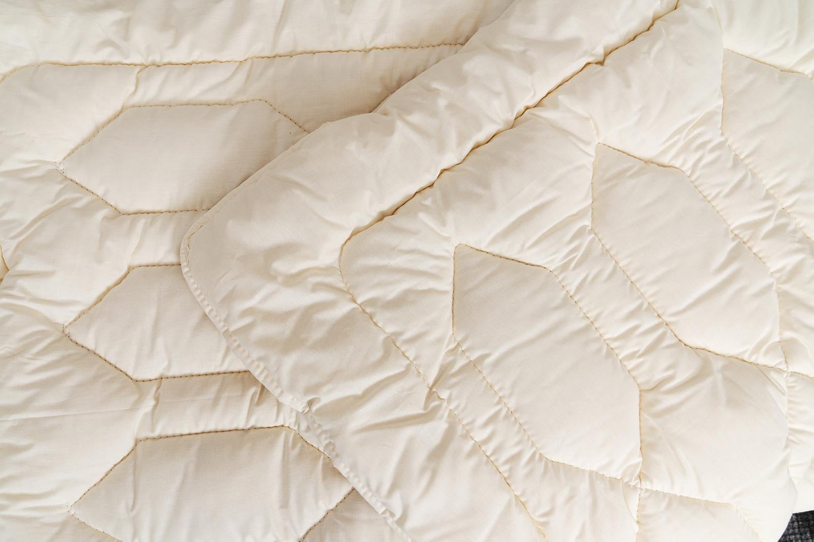 Merino wollen ledikant matrastopper met elastieken | Schaapmaatje | 90x200