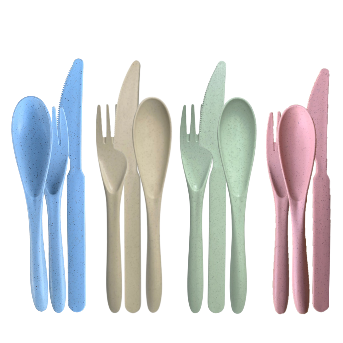 Green-Goose | Bio-based Bestekset - 4 Sets