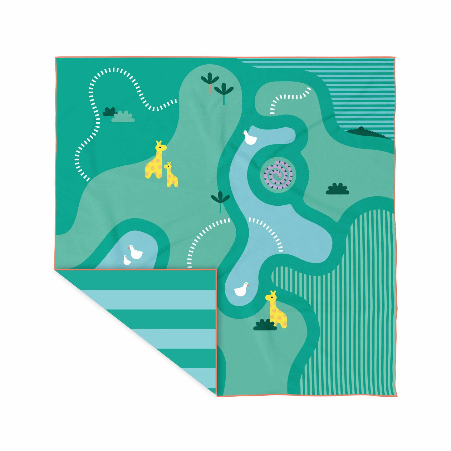 PlayTowel XL 180x180cm | Safari | Quut