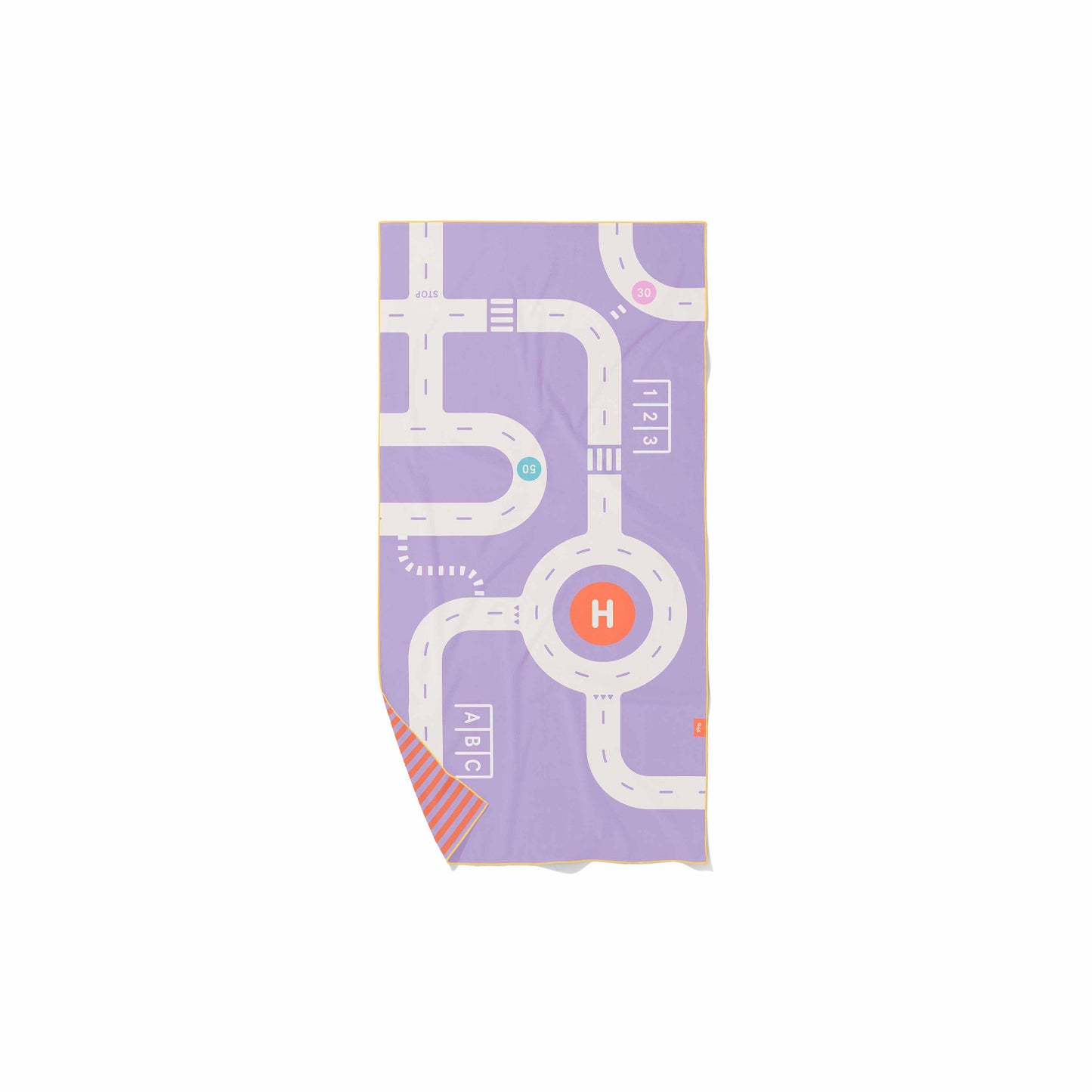 PlayTowel M 140x70cm | Road lavender | Quut