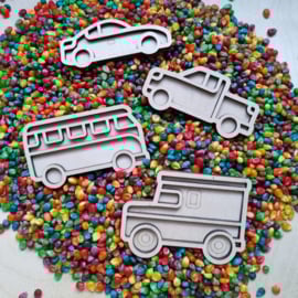 KIDDI | Vulvorm / Speeltray | Voertuigen