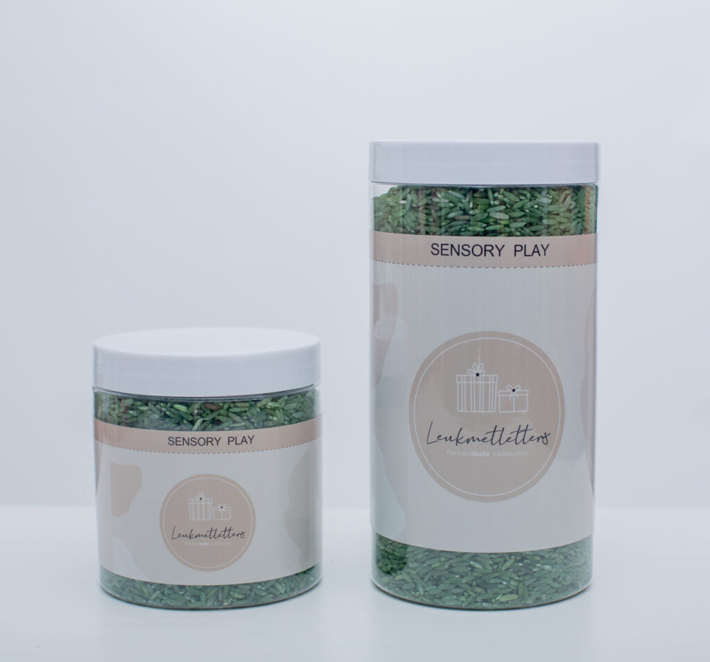 Speelrijst | Bosgroen | Leuk met Letters