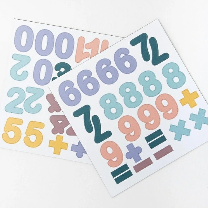 Ferflex | Magneten cijfers pastel mix (100st)