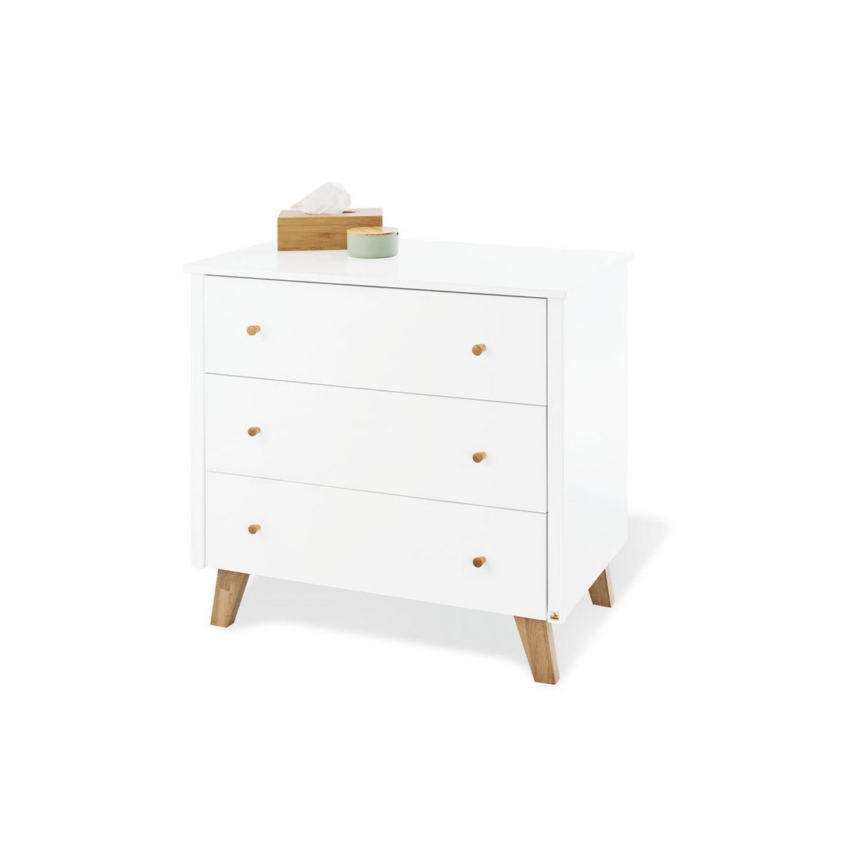 Complete kinderslaapkamer in stijl | "Bed 'Hilda' & Commode 'Pan | Pinolino