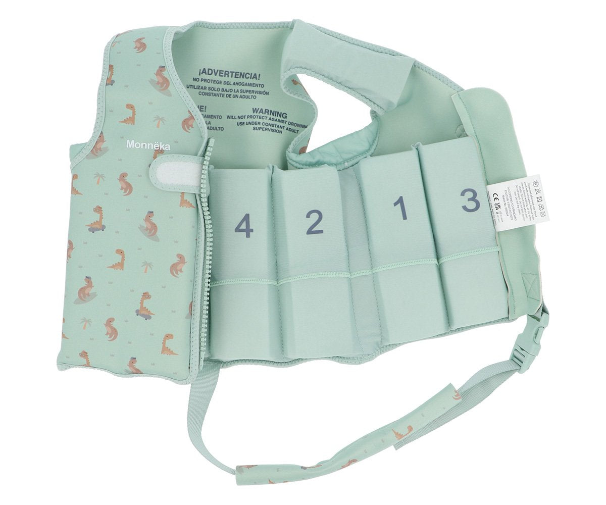 Zwemvest 1 tot 3 jaar | Dino | Monnëka