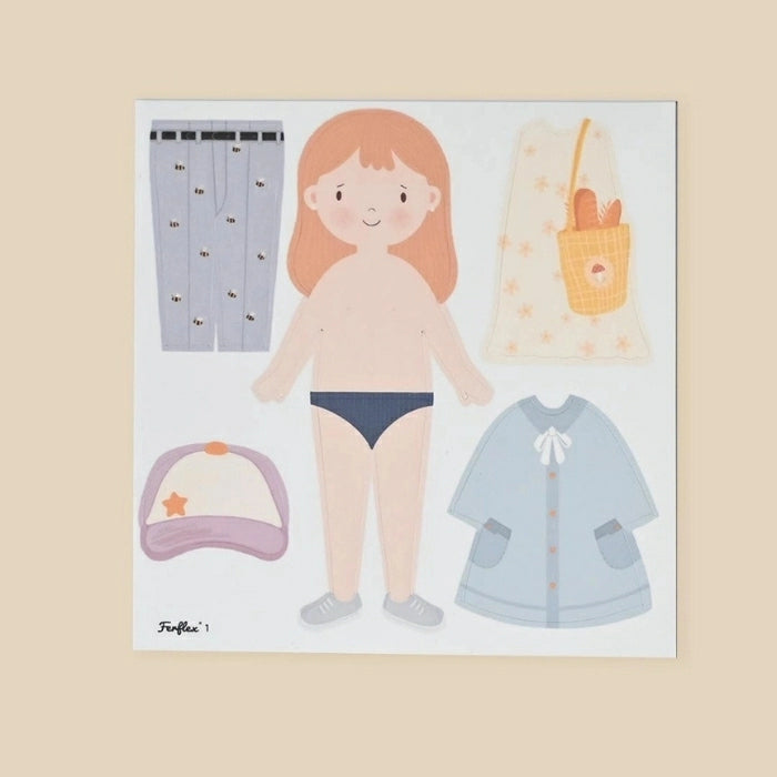 Ferflex | Magnetische figuurtjes | aankleden meisjes