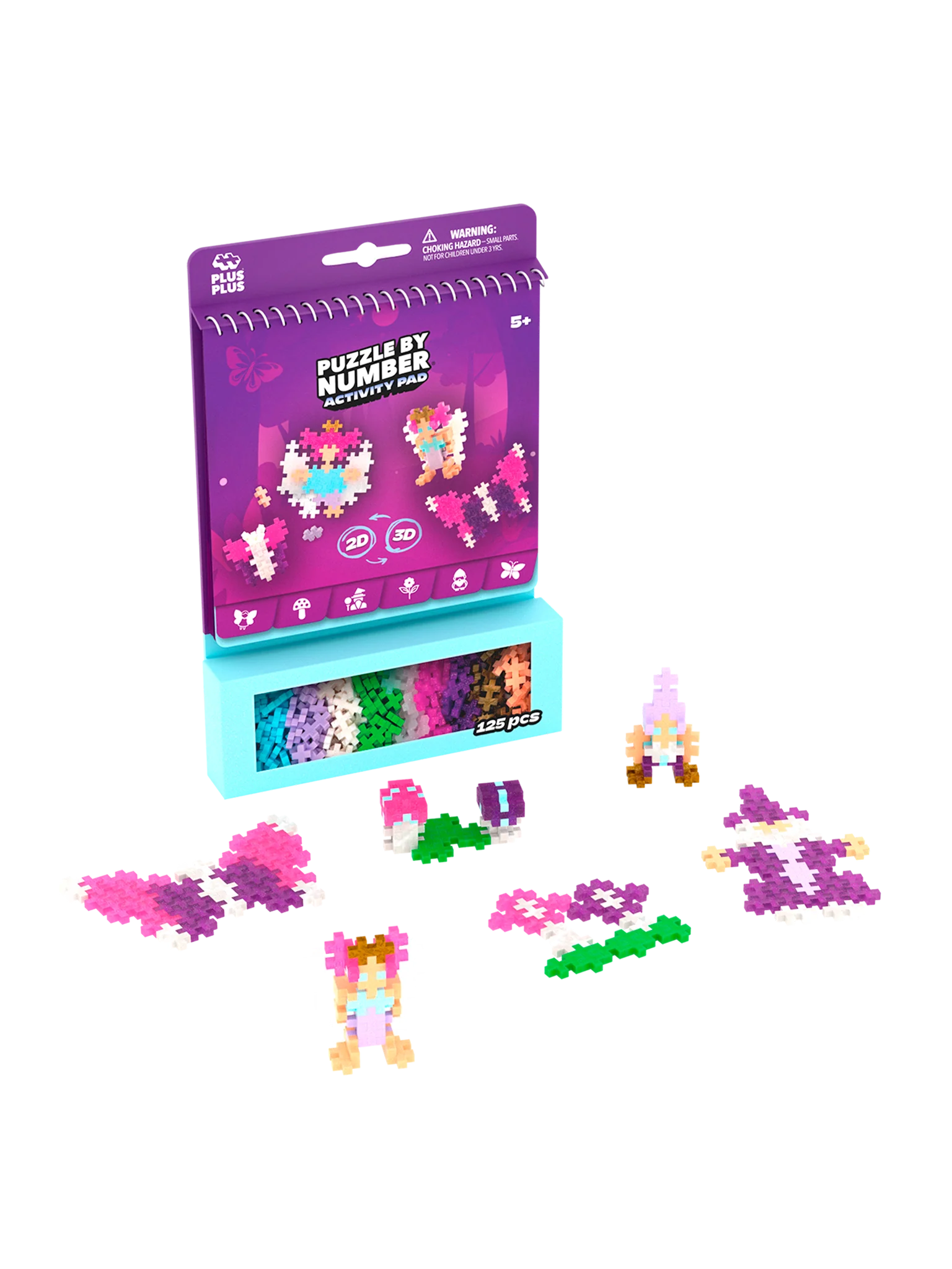 Plus-Plus | Activity Pad | Magische bos