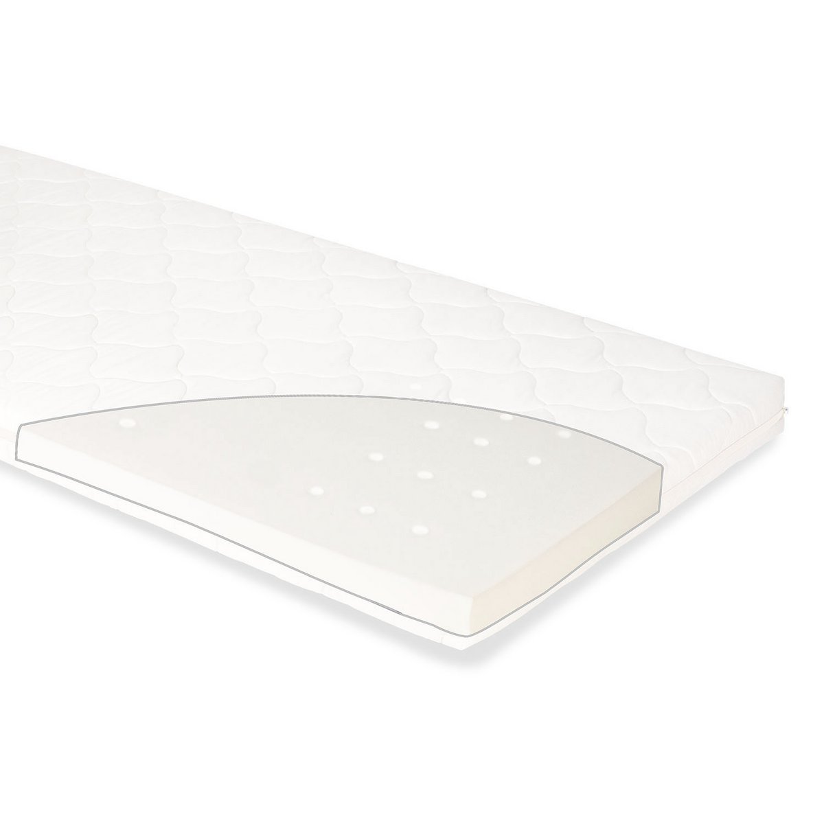 Pinolino Babymatras | Comfortschuim, ademend & wasbaar 60x120
