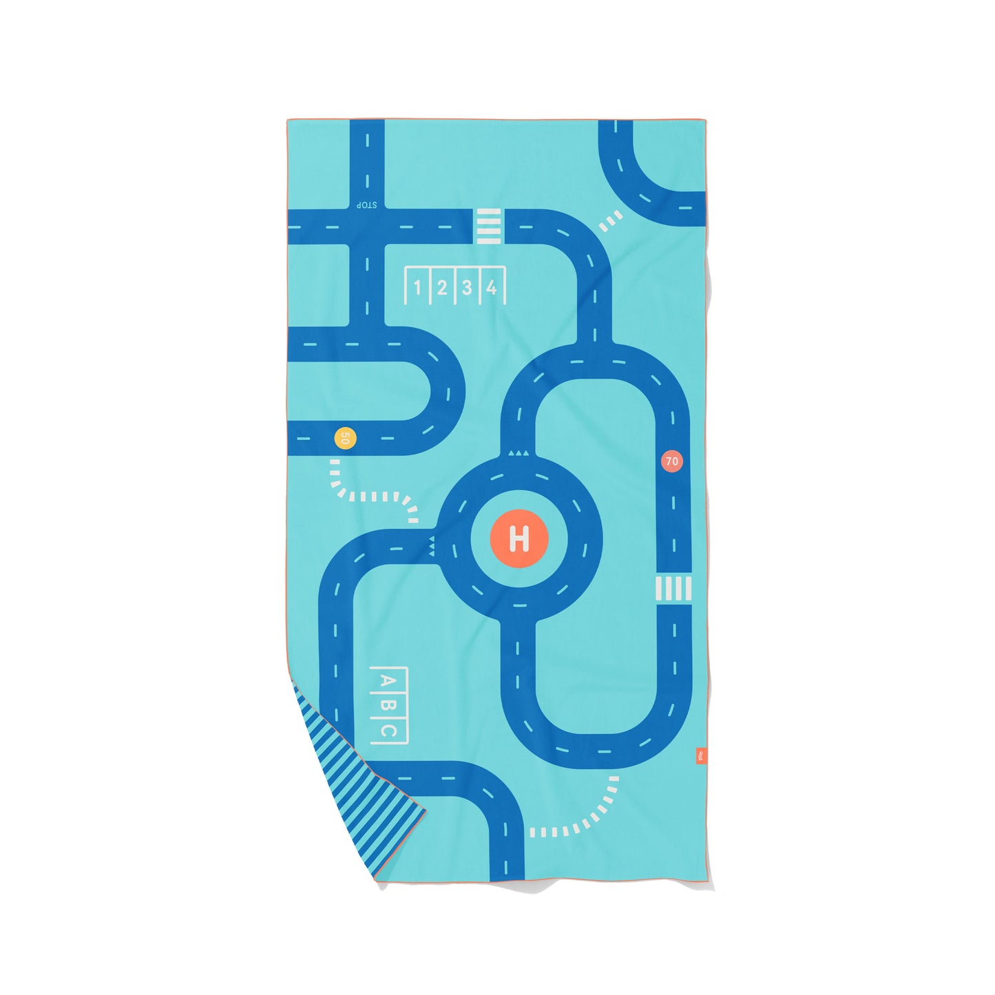PlayTowel L 180 x 100cm | Road | Quut