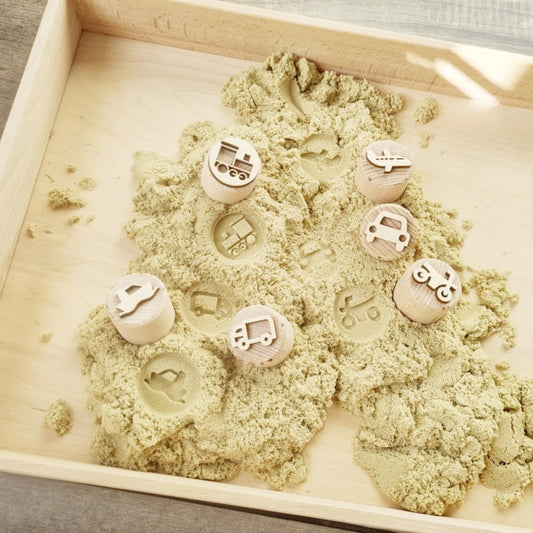 KIDDI | Houten stempels | Voortuigen