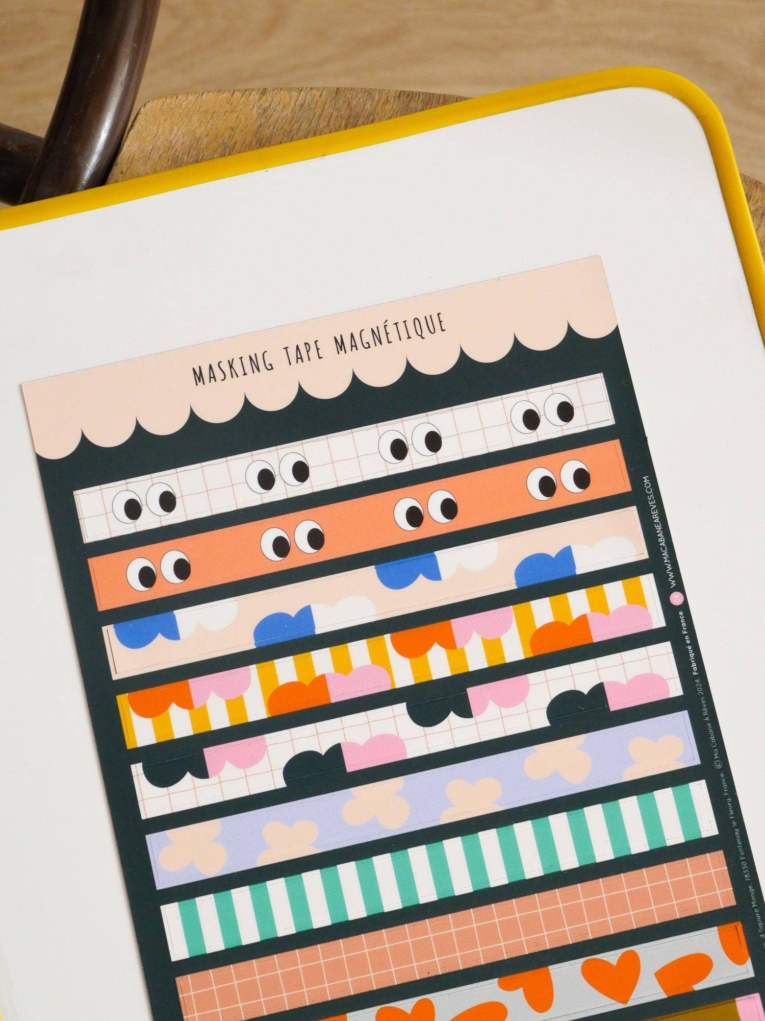 Ma Cabane à Rêves | Magnetische afplaktape