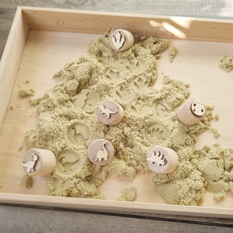 KIDDI | Houten stempels | Dino's