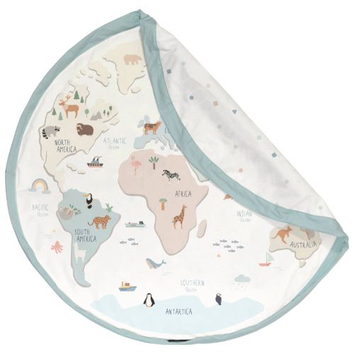 Play&Go | Speel- & Opbergkeed | Wereldkaart