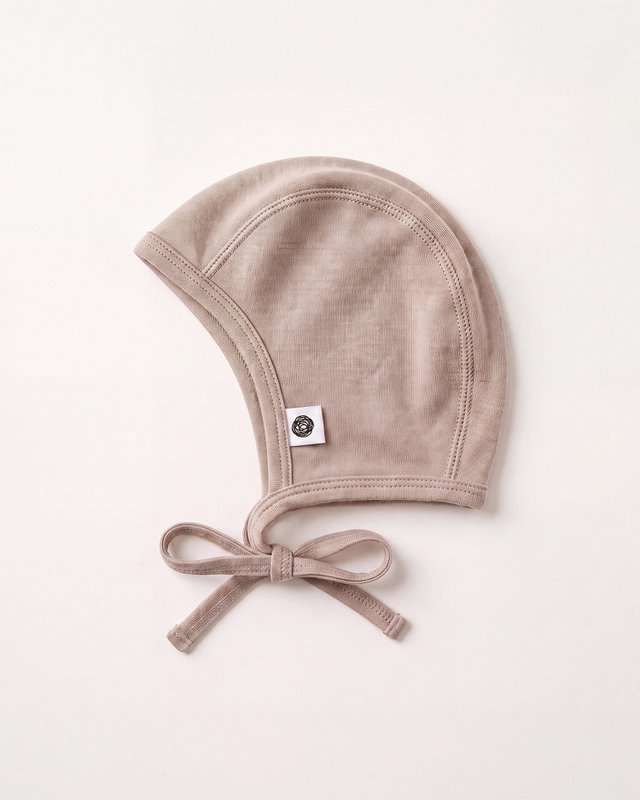 Oxford Tan | Wollen strikmuts | Merinowol | Lille Barn