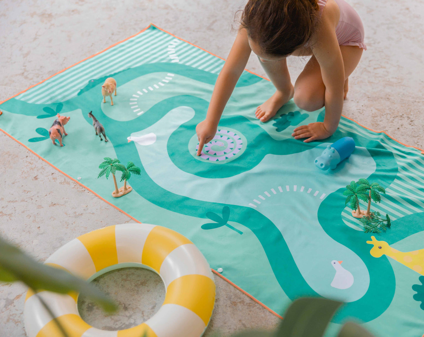 PlayTowel M 140x70cm | Safari | Quut