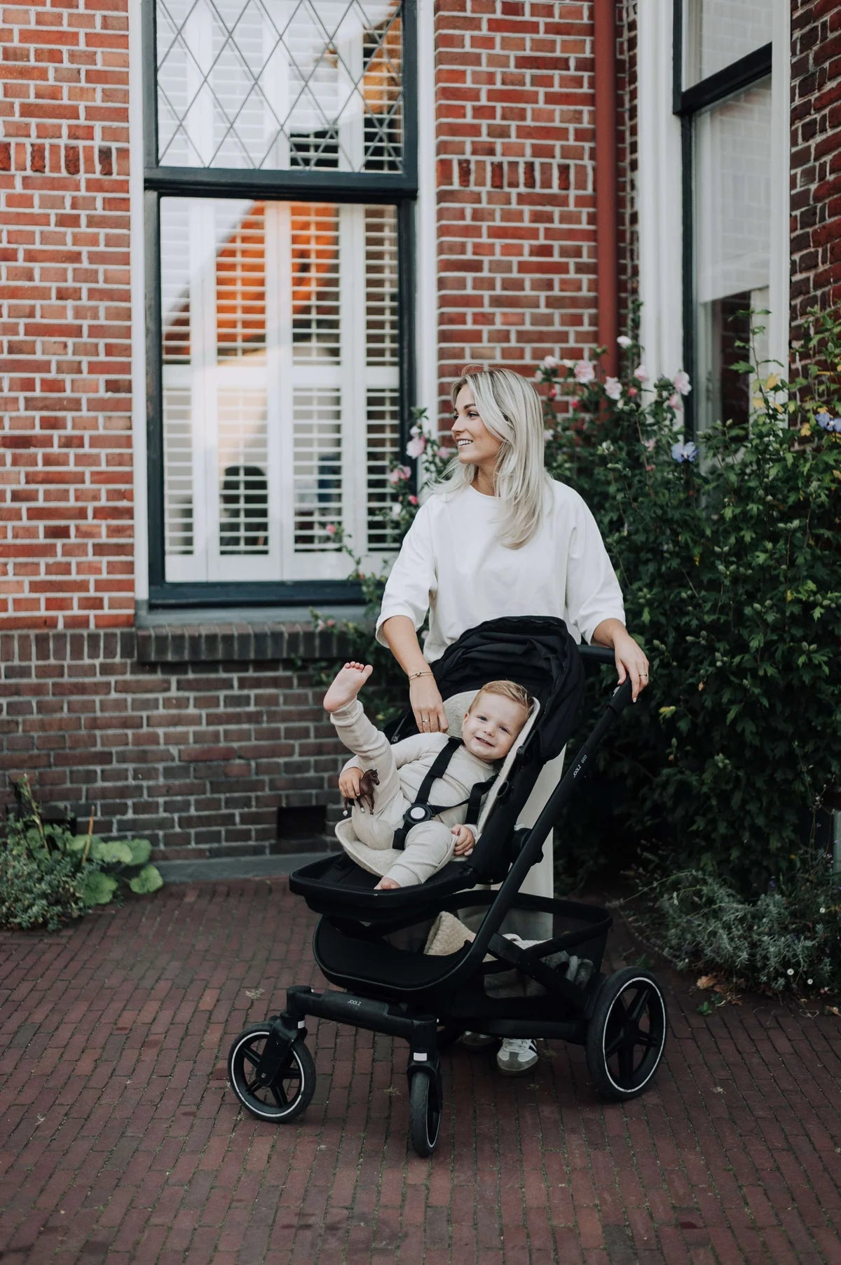 Onderlegger voor buggy of Maxicosi Naturel | Merinowol | KICO Label