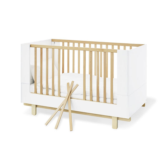 Meegroeibed Boks 140x70 | Verstelbaar & Omvormbaar Kinderbed | Pinolino
