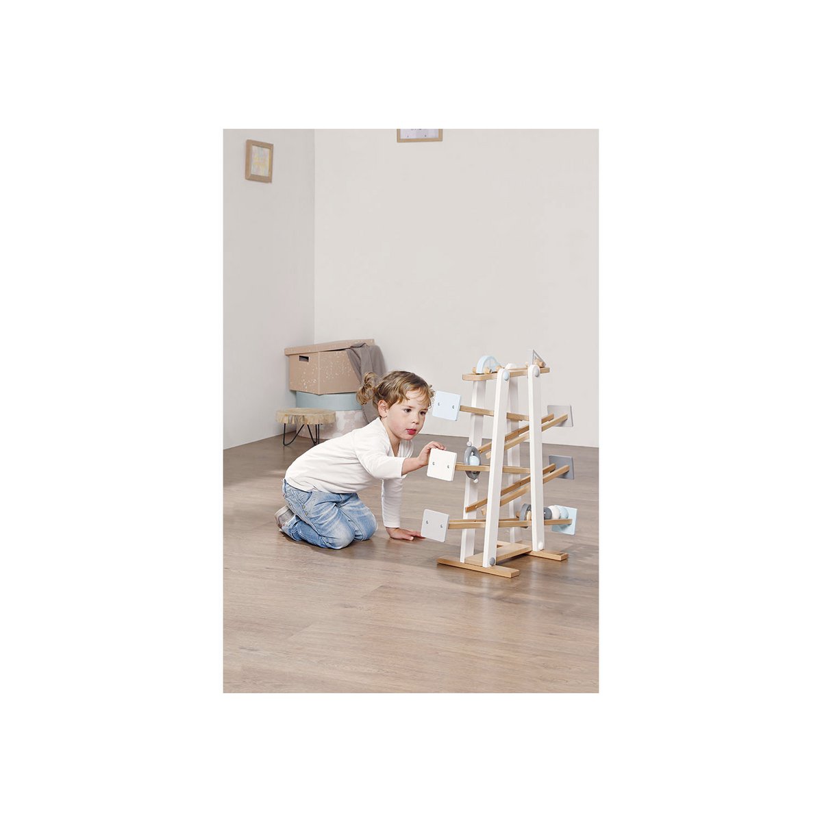 Pinolino Knikkerbaan Kuno | Houten speelbaan vanaf 3 jaar