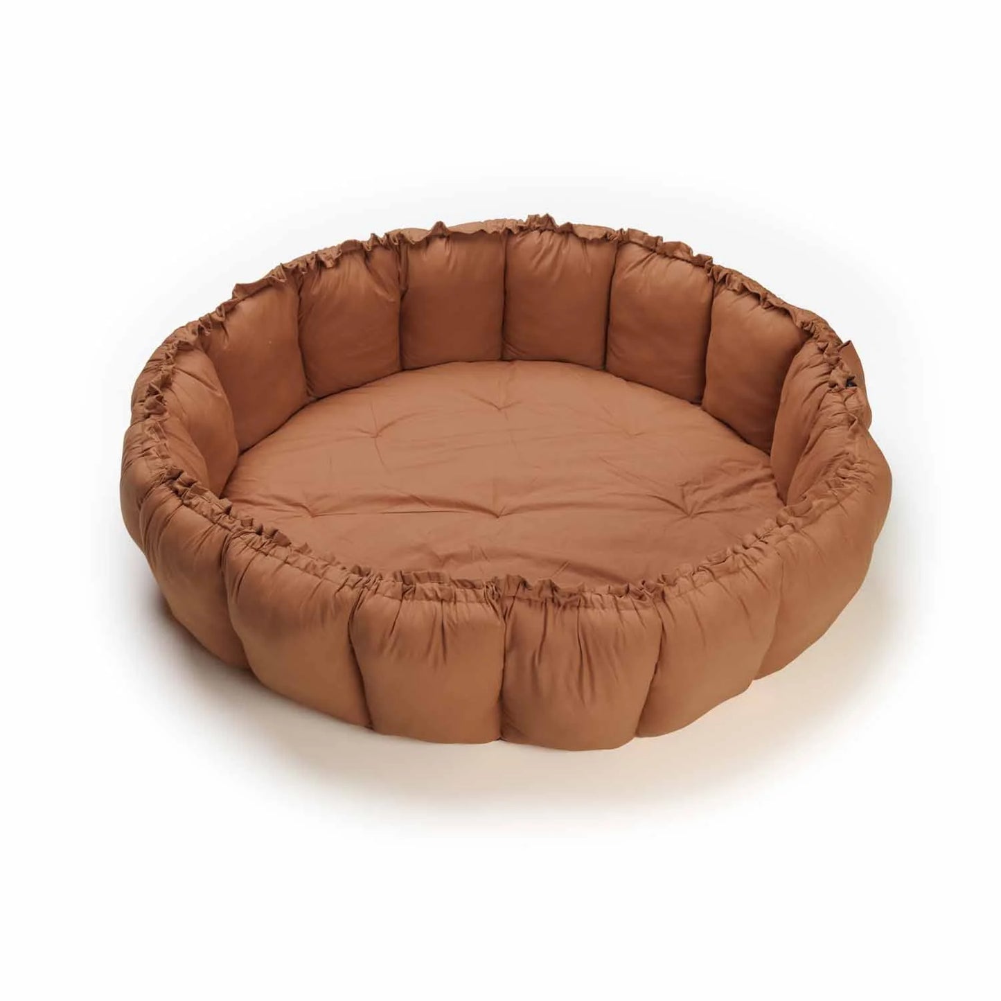 Play& Go | Bloom Tawny brown organic babymat