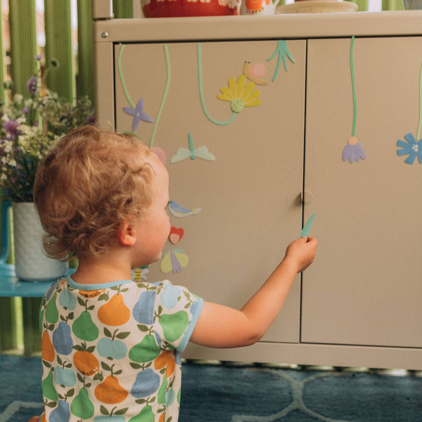 Ma Cabane à Rêves | Magnetisch spel bloemen