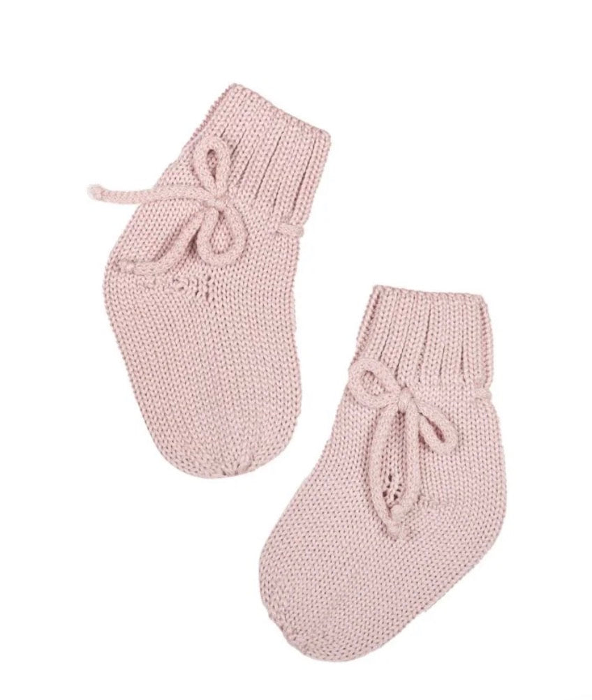 Wollen Baby sokjes | Newborn Sokjes 6-12 maanden | Merinowol | Roze