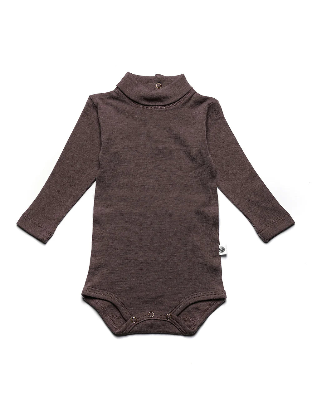 Romper met col | 100% Merinowol | Peppercorn