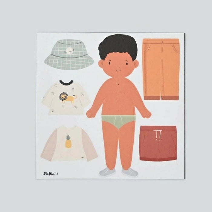 Ferflex | Magnetische figuurtjes | aankleden jongens