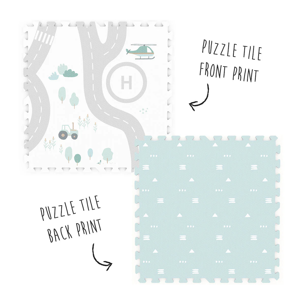 Play&Go EEVAA 3-in-1 Speelmat | Roadmap | Fantasie, organisatie en plezier in één