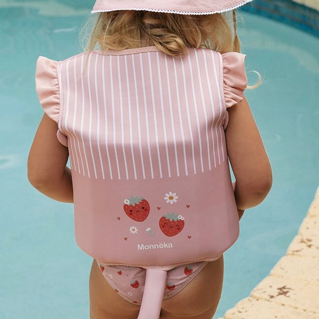 Zwemvest 1 tot 2 jaar | Aardbei | Monnëka