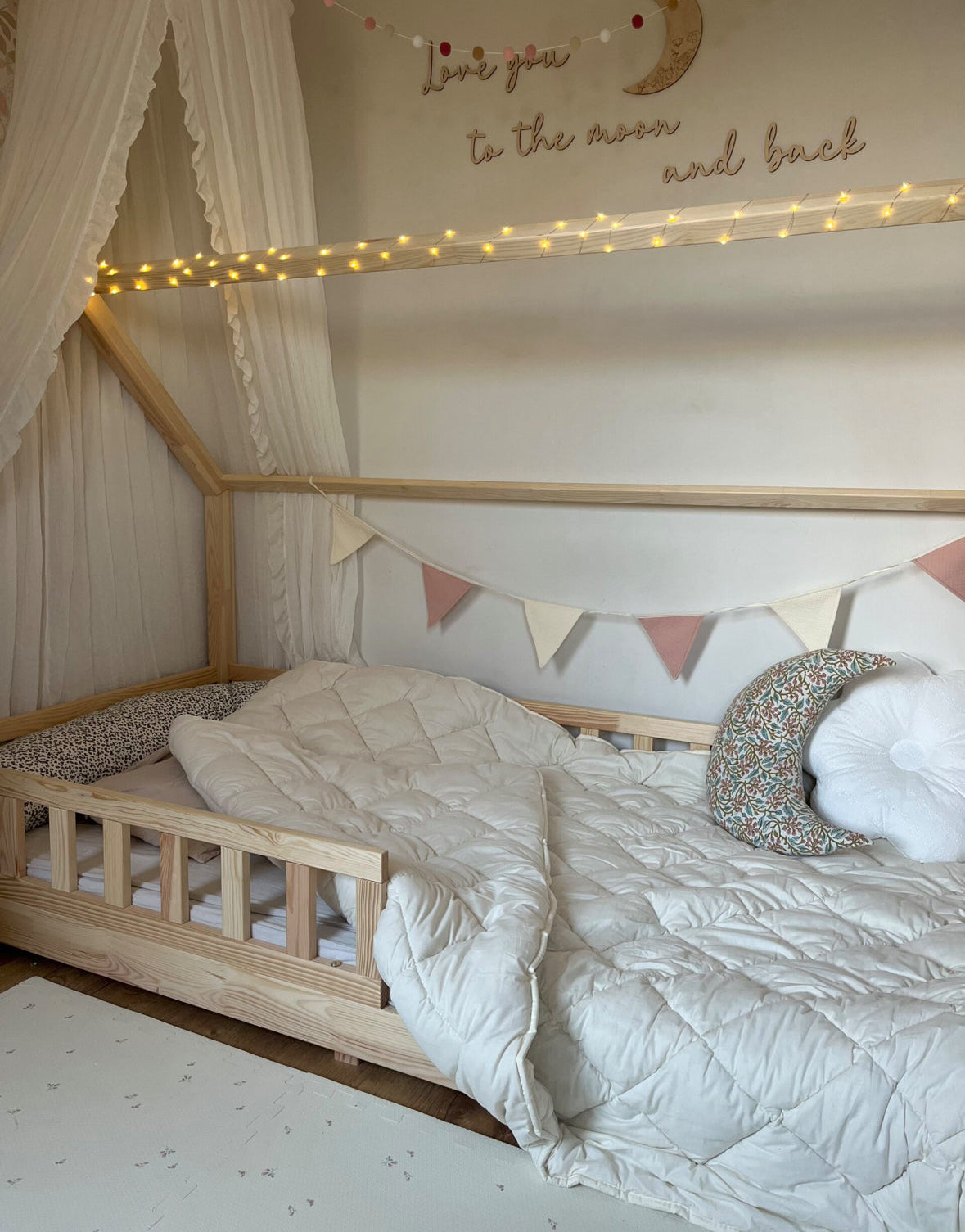 Baby Dekbed 100×135 cm | 100% Zuiver Merinowol | Schaapmaatje