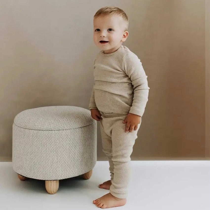 Wollen pyjama set 110/116 | Merinowol | KICO Label