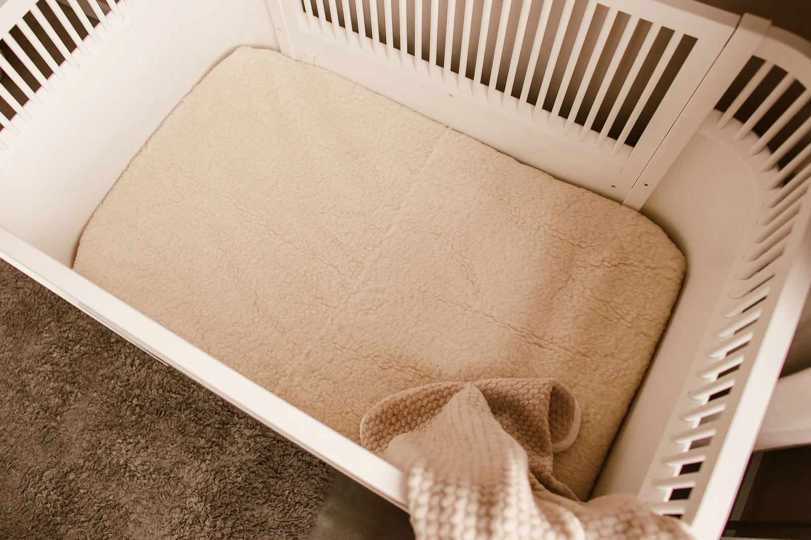 5 maten | Wollen hoeslaken Beige | KICO Label | 100% wol