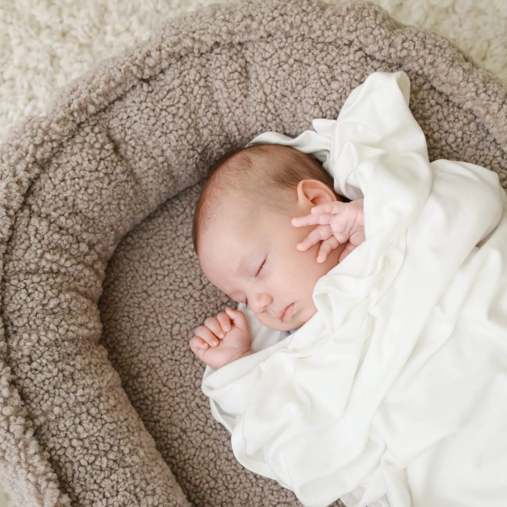 Babynest | Teddy taupe