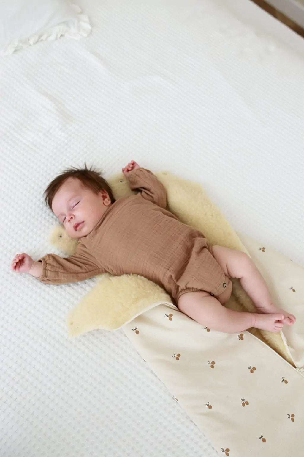 Wollen Babyslaapzak | Veilig, Warm & Ademend | 100% wol