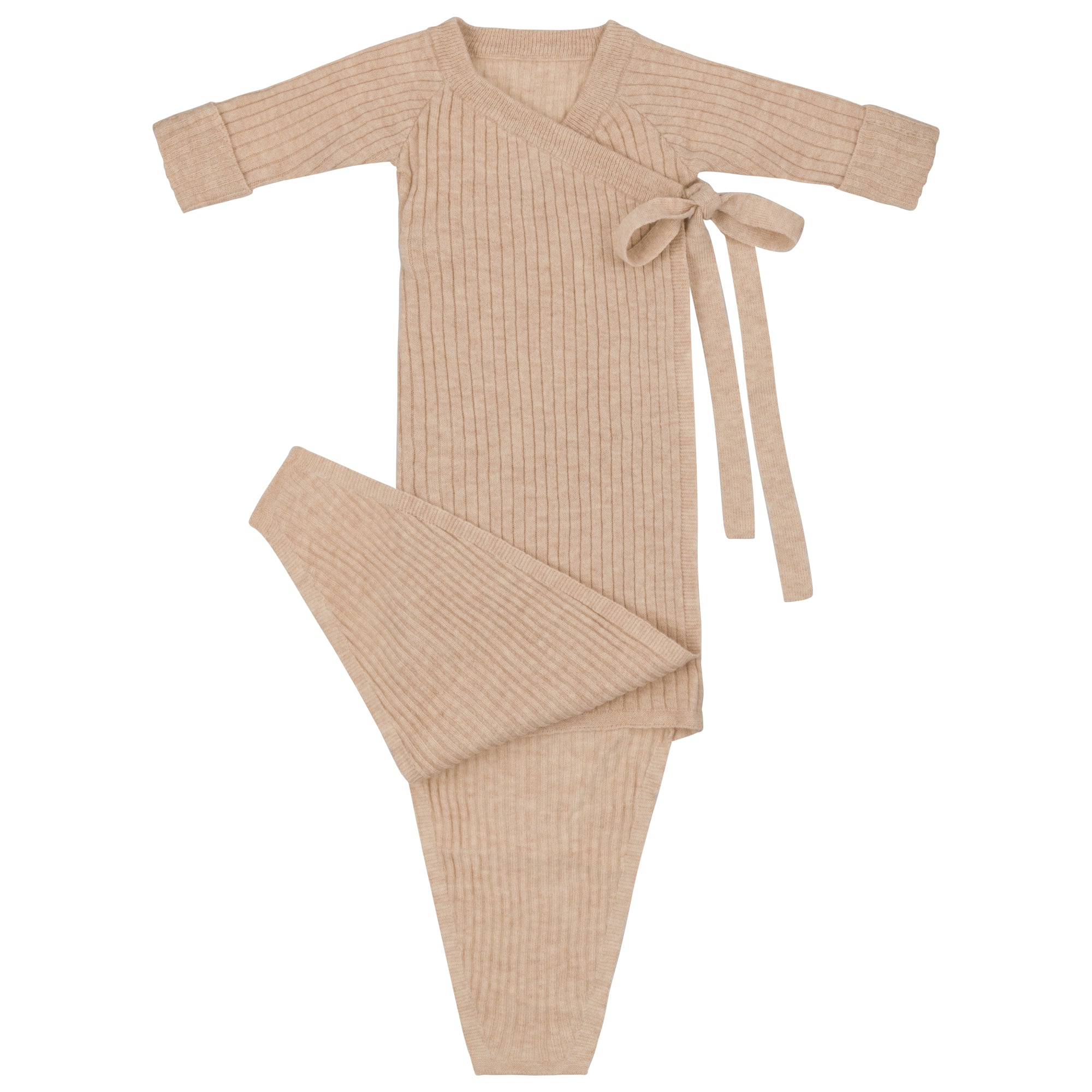 Slaappakje Beige | 100% Merinowol | Moalie