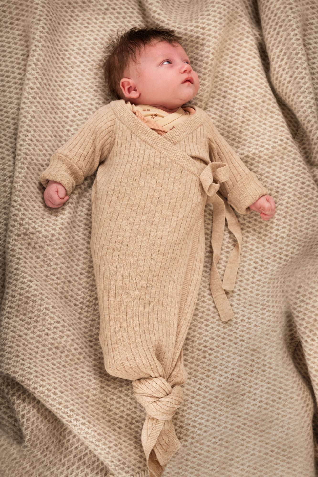 Slaappakje Beige | 100% Merinowol | Moalie