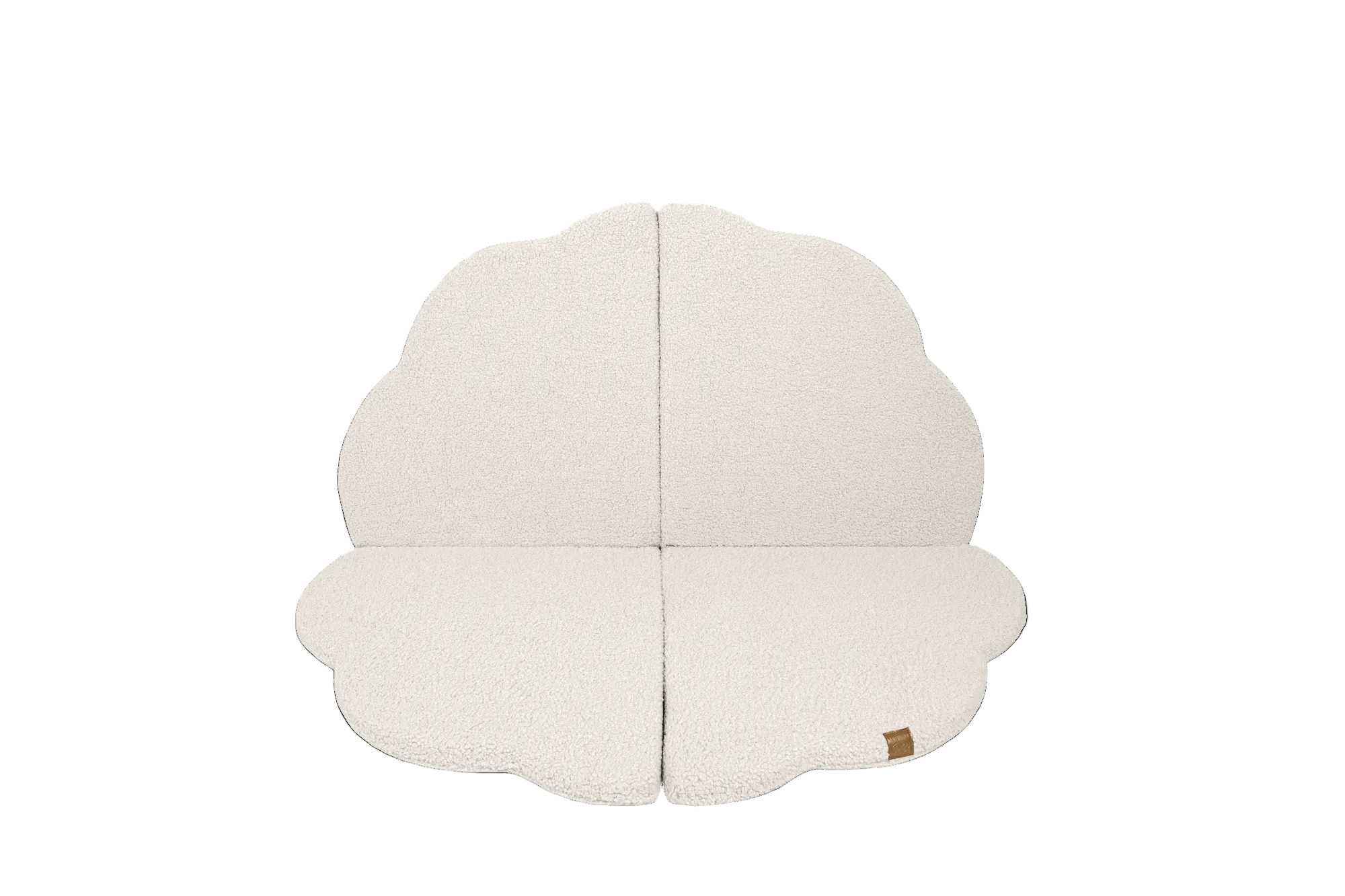 Play Mat for Kids - Cloud Shaped Bearly Cream