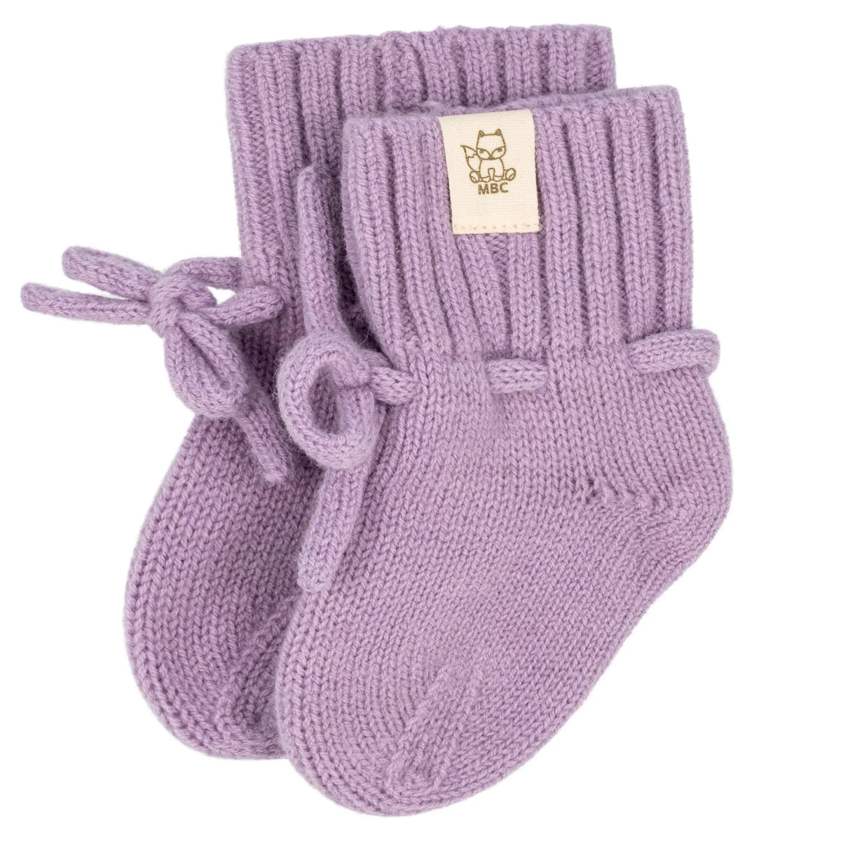 Moalie slofjes Lavender, 0–12 maanden