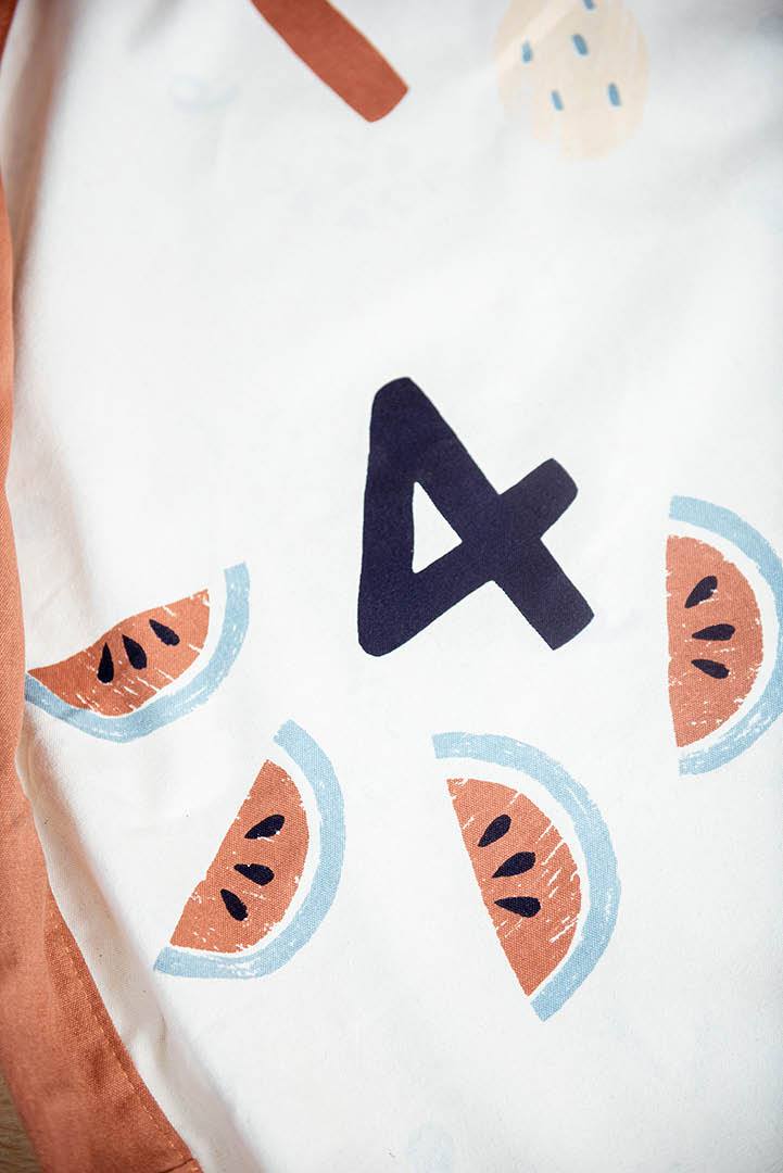 Play&Go | Speel- & Opbergkeed | Veggie nummers