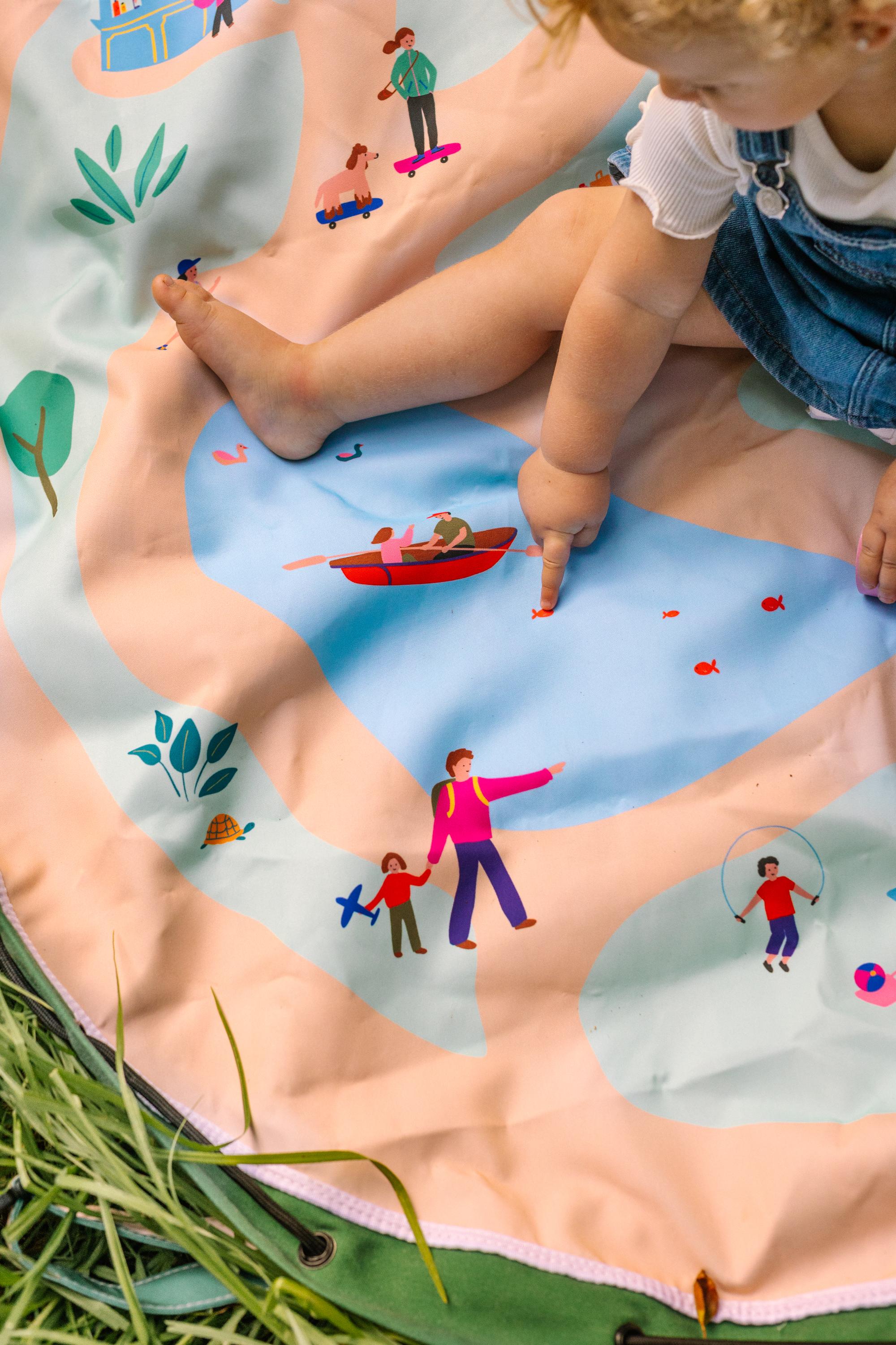 Outdoor Parc | Opbergzak & Speelmat | Play&Go