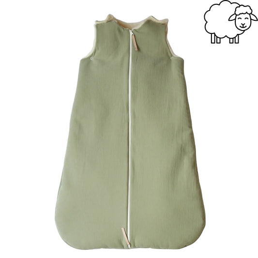 Wollen Babyslaapzak | Veilig, Warm & Ademend | 100% wol